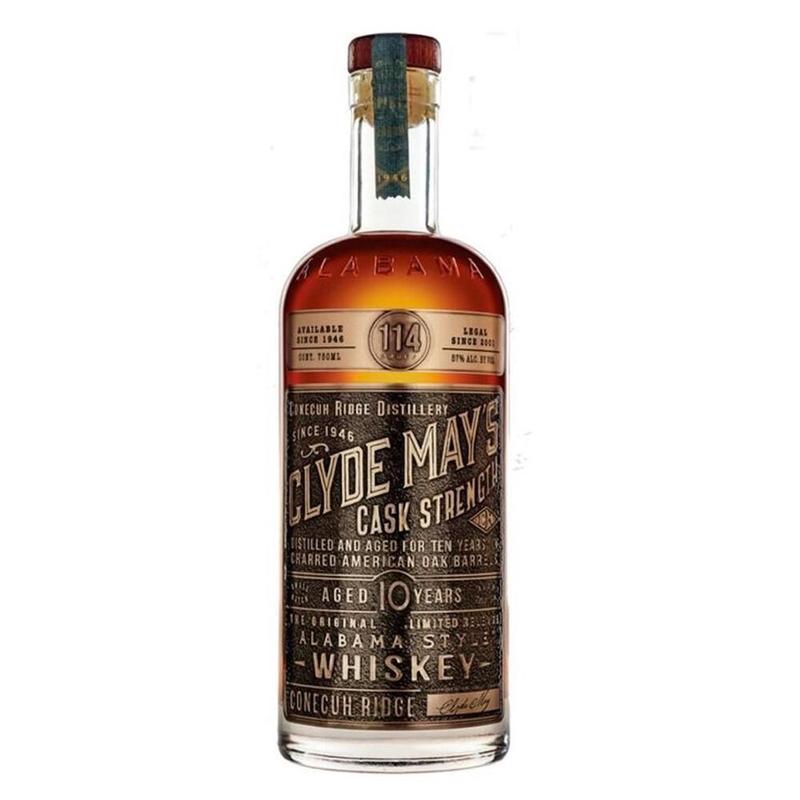 Clyde May's Alabama Style 10 Year Old Cask Strength