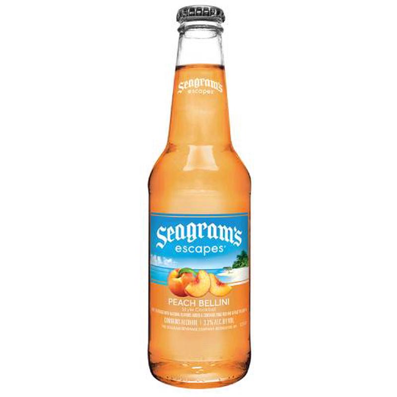 Seagram's Escapes Peach Bellini - 11.20 Ounce Bottle