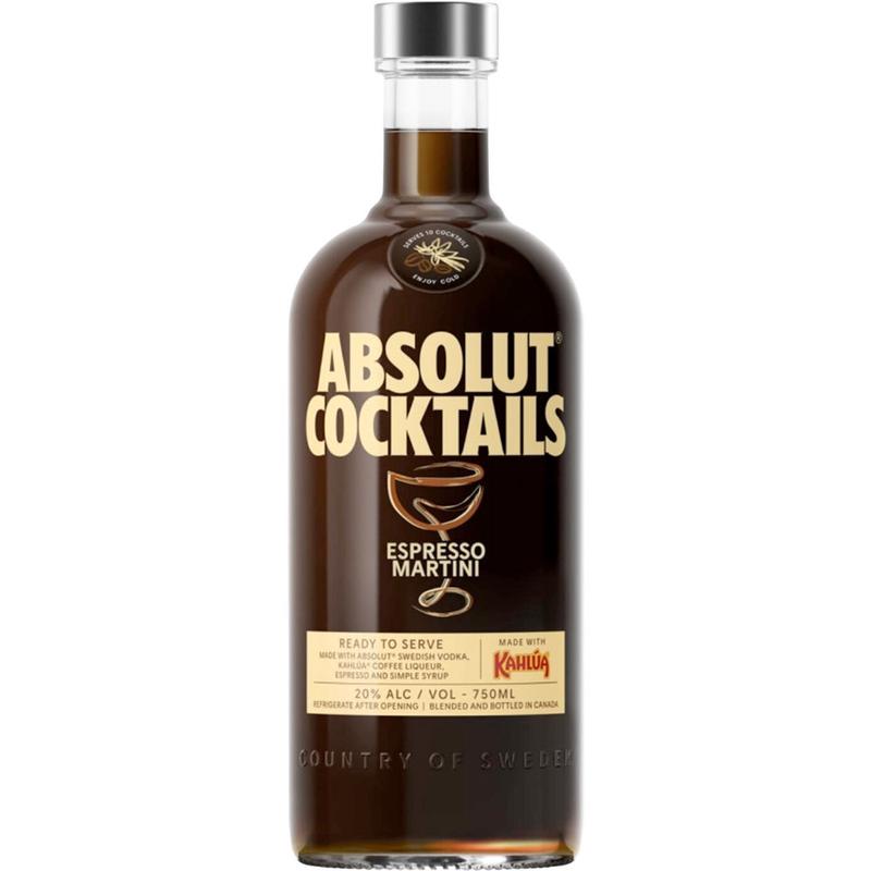 Absolut Espresso Martini Cocktail