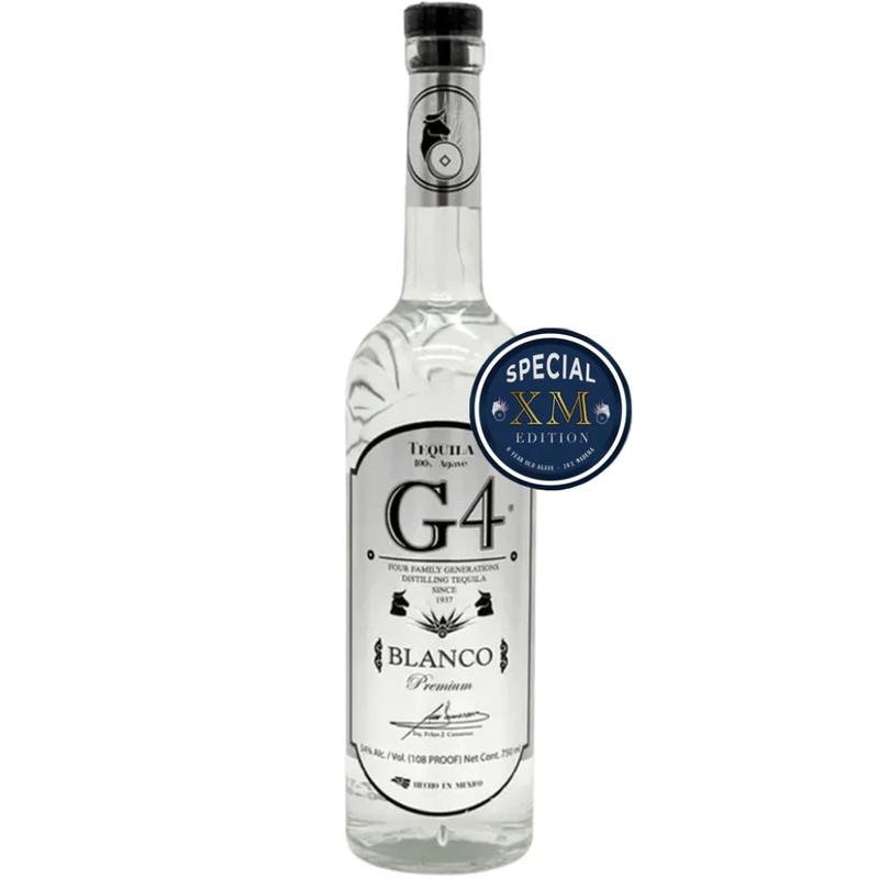 G4 Blanco Tequila 108 Proof XM Edition