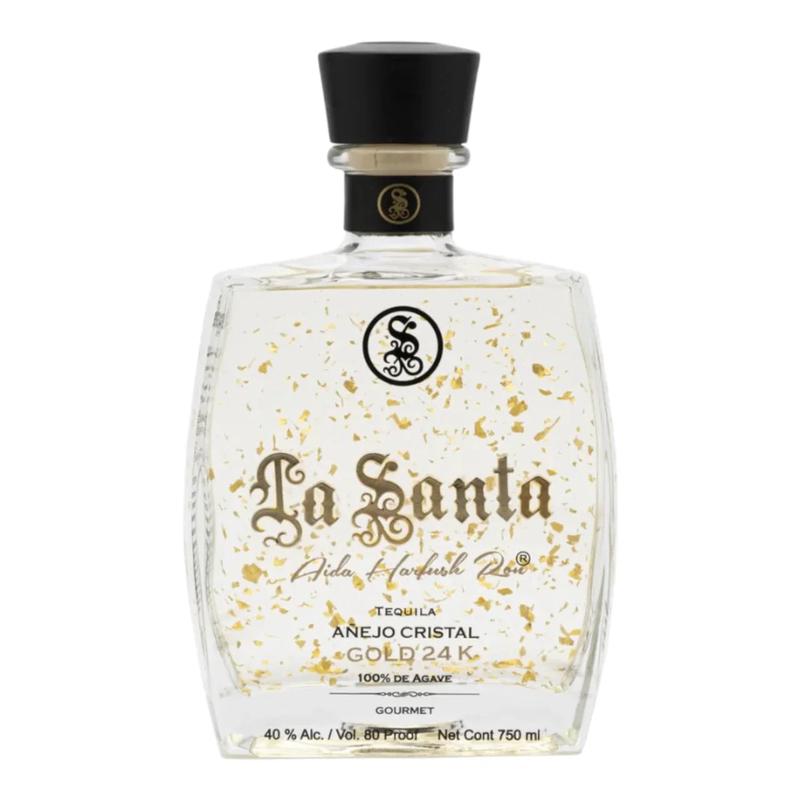 Tequila La Santa Aejo Cristalino Gold 24K
