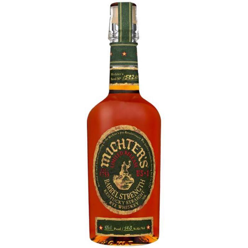 Michters US1 Barrel Strength Rye 2019