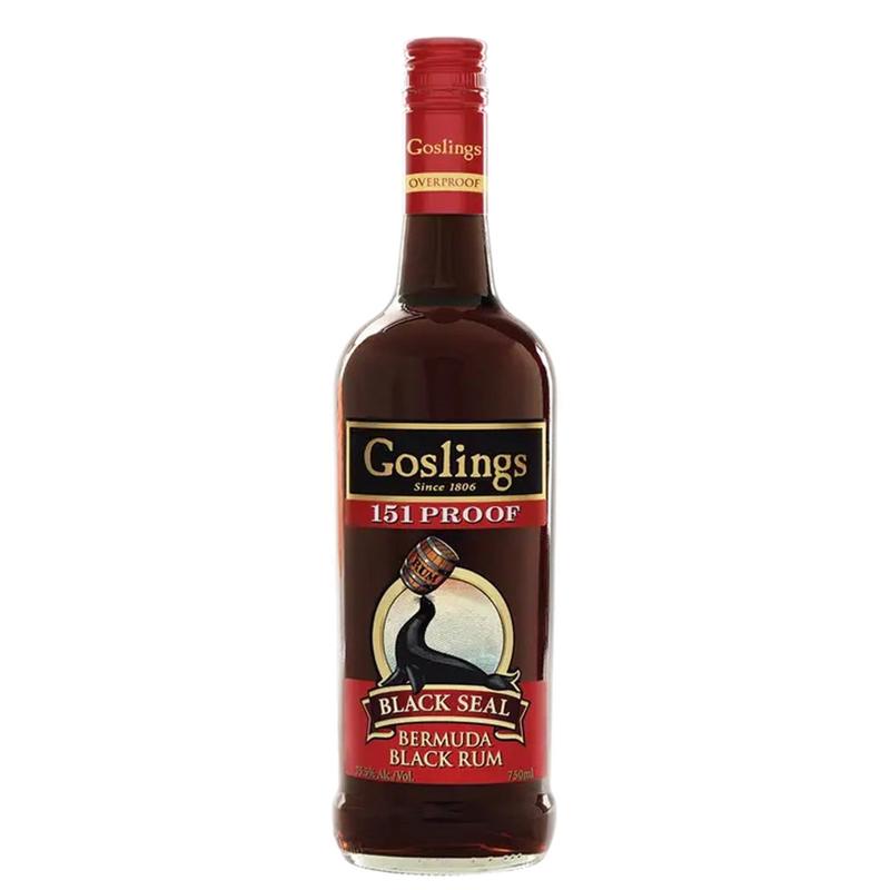 Goslings Black Rum Black Seal 151