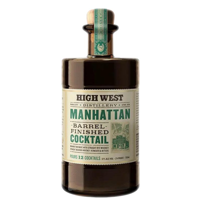 High West Manhattan Barrel Finished Cocktail