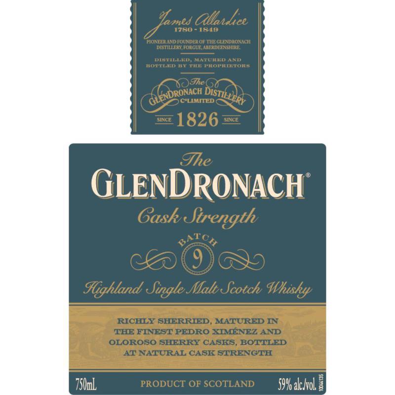 The Glendronach Cask Strength Batch 9