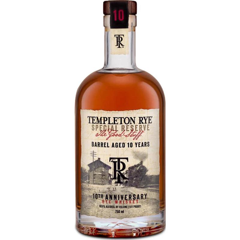 Templeton Rye 'The Good Stuff' Special Reserve Tenth Anniversary 10 Year Old Rye