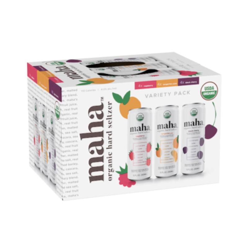 Maha Organic Hard Seltzer Variety Pack