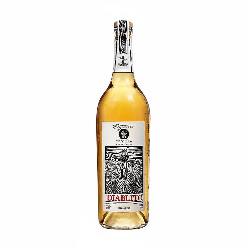 123 Organic Tequila Extra Anejo Diablito