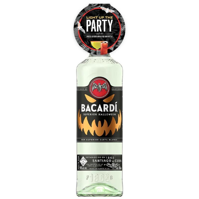 Bacard Rum Halloween Glow-In-The-Dark Edition