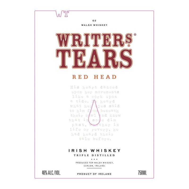 Writer's Tears Red Head Irish Whisky