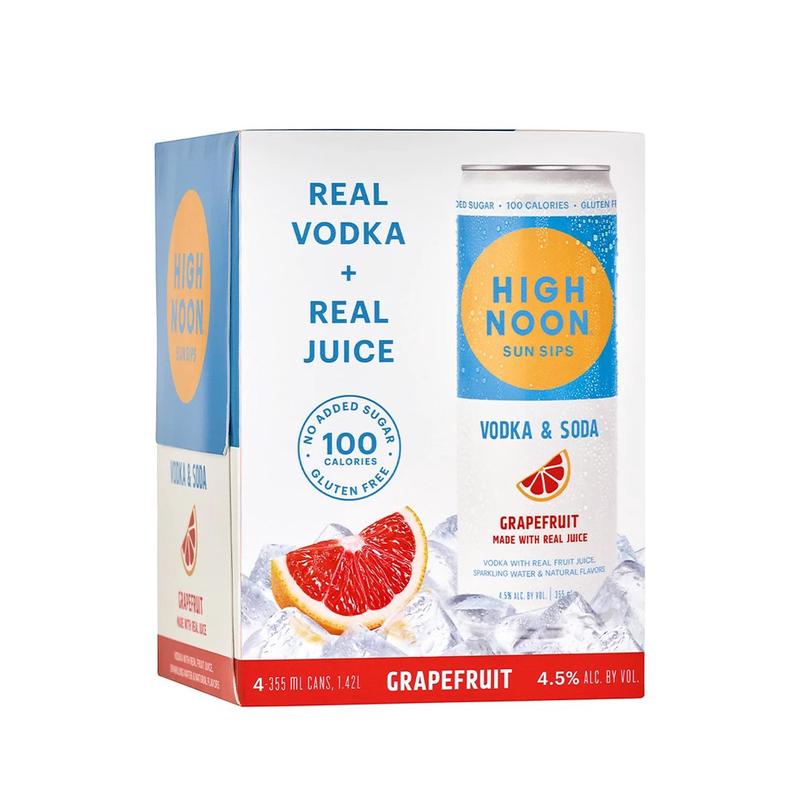High Noon Grapefruit 4PK