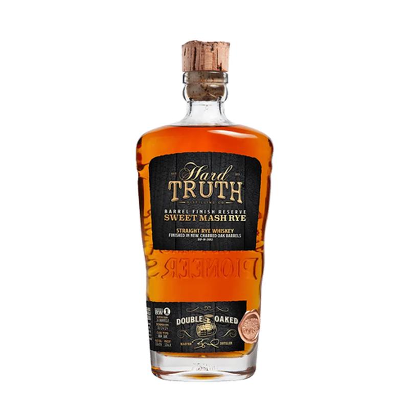 Hard Truth Sweet Mash Rye Double Oaked Whiskey- 750ML