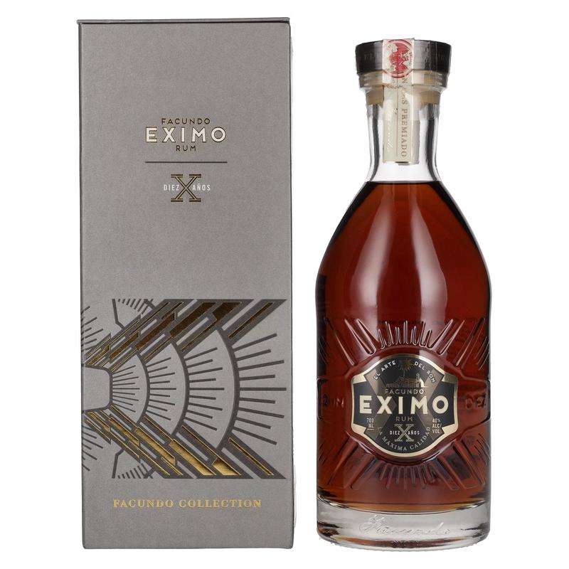 Facundo EXIMO X Anos Rum 40% Vol. 0,7l in Giftbox