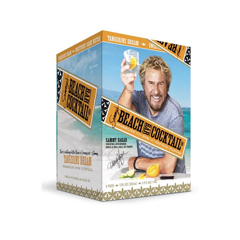 Sammy Hagar Tangerine Dream Beach Bar Cocktail 4pk