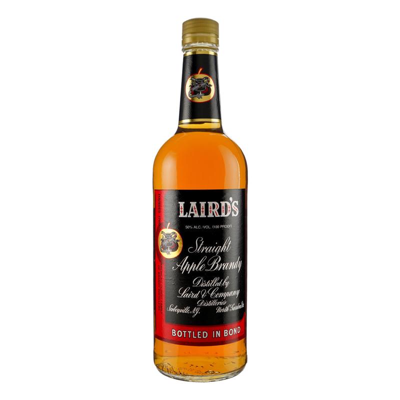 Lairds Straight Apple Brandy Bottled in Bond 100 Proof
