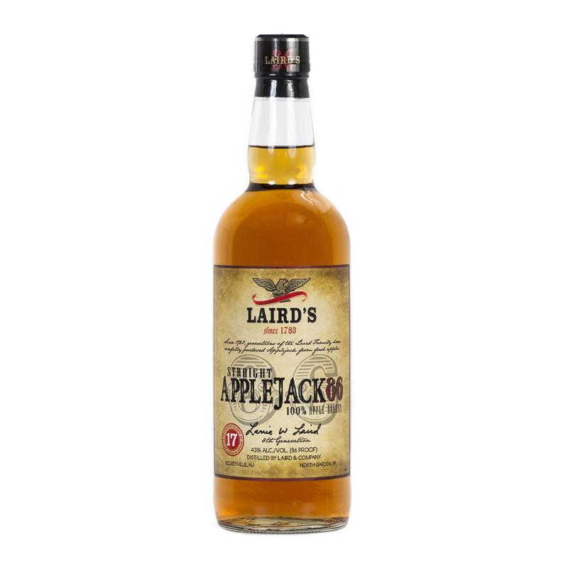 Lairds Straight Applejack Brandy 86 Proof