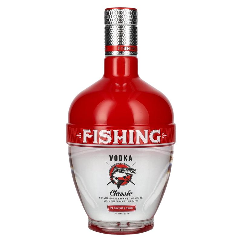 FISHING Vodka Red 40% Vol. 0,7l