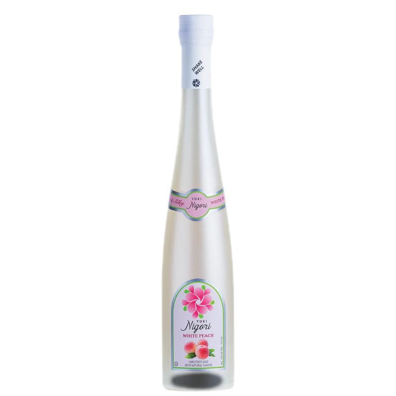 Yuki White Peach Flavored Nigori Sake