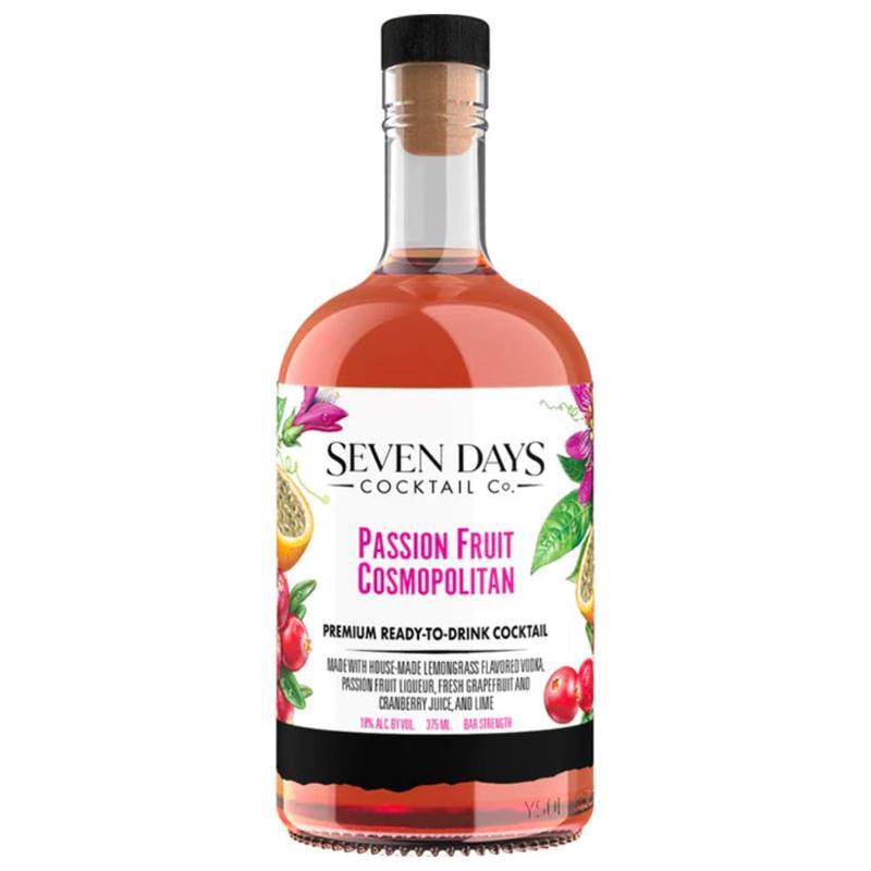 Seven Days Cocktail Co. Passion Fruit Cosmopolitan 375ML