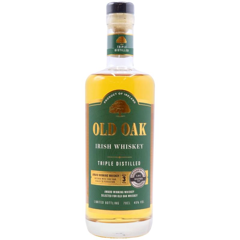 Old Oak Irish Whiskey Triple Distilled by Jean-Claude Van Damme