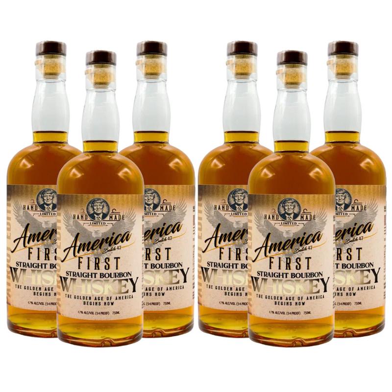 America First Bourbon Whiskey 6pk
