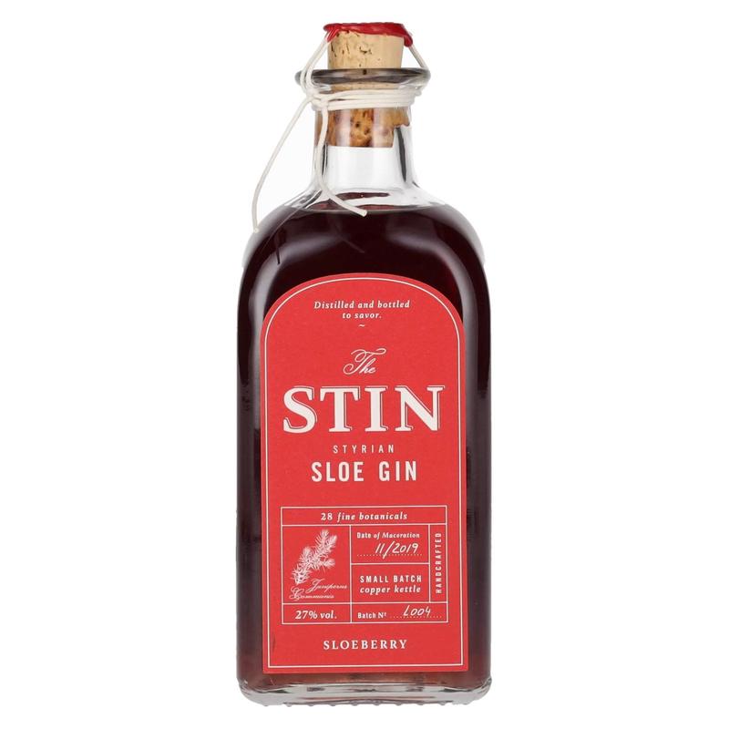 The STIN Styrian Sloe Gin 27% Vol. 0,5l