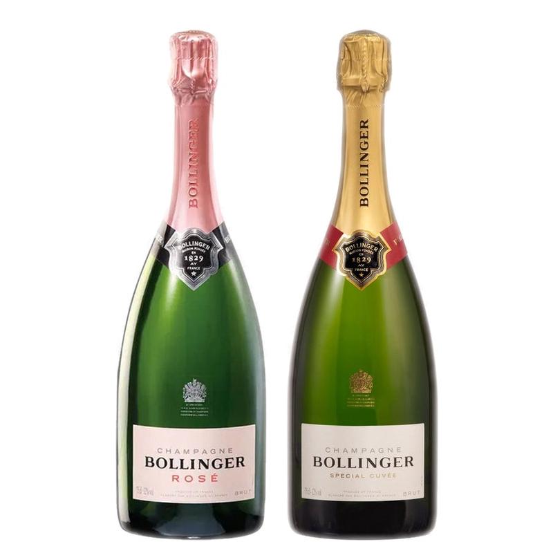 Bollinger Champagne Brut Rose & Bollinger Champagne Brut Special Cuvee Bundle