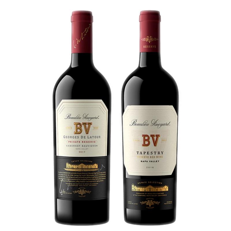 BV Georges de Latour Private Reserve Cabernet Sauvignon & BV Tapestry Reserve Red Blend Bundle