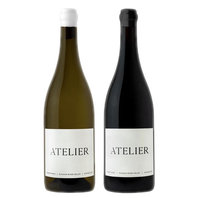 Atelier Chardonnay Russian River Valley & Atelier Pinot Noir Russian River Valley Bundle