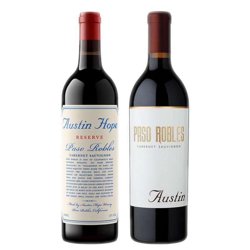 Austin Hope Cabernet Sauvignon Reserve & Austin Paso Robles Cabernet Sauvignon Bundle