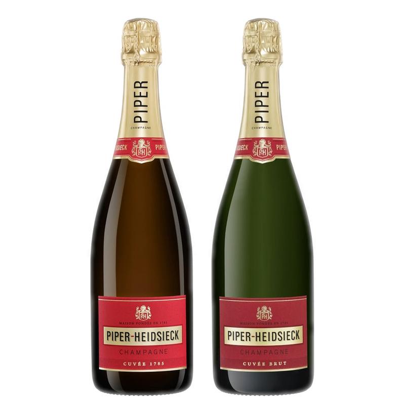 Piper-Heidsieck 1785 Brut Champagne & Piper-Heidsieck Brut NV Champagne Bundle