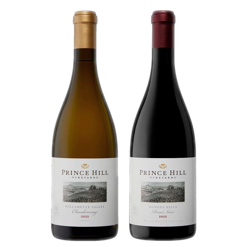 Prince Hill Chardonnay Willamette & Prince Hill Pinot Noir Dundee Bundle