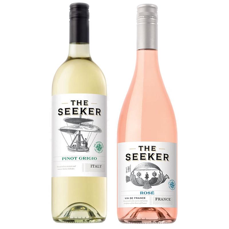 The Seeker Pinot Grigio & The Seeker Rose Bundle