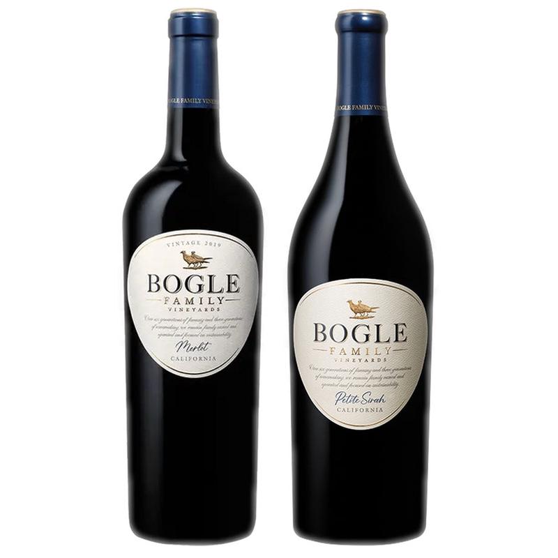 Bogle Merlot & Bogle Petite Sirah Bundle