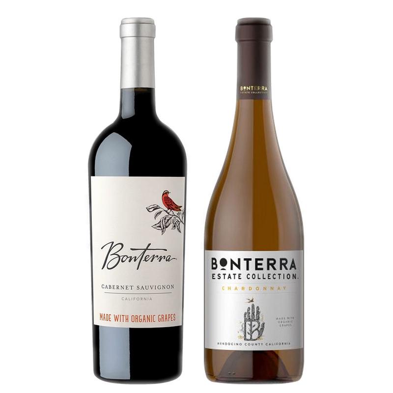 Bonterra Cabernet Sauvignon & Bonterra Estate Chardonnay Bundle