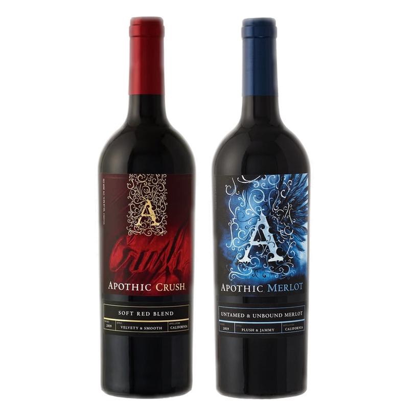 Apothic Crush Red Blend & Apothic Merlot Bundle