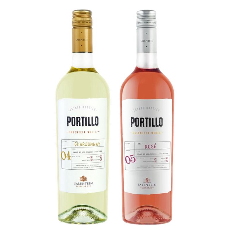 Portillo Chardonnay & Portillo Rose Bundle
