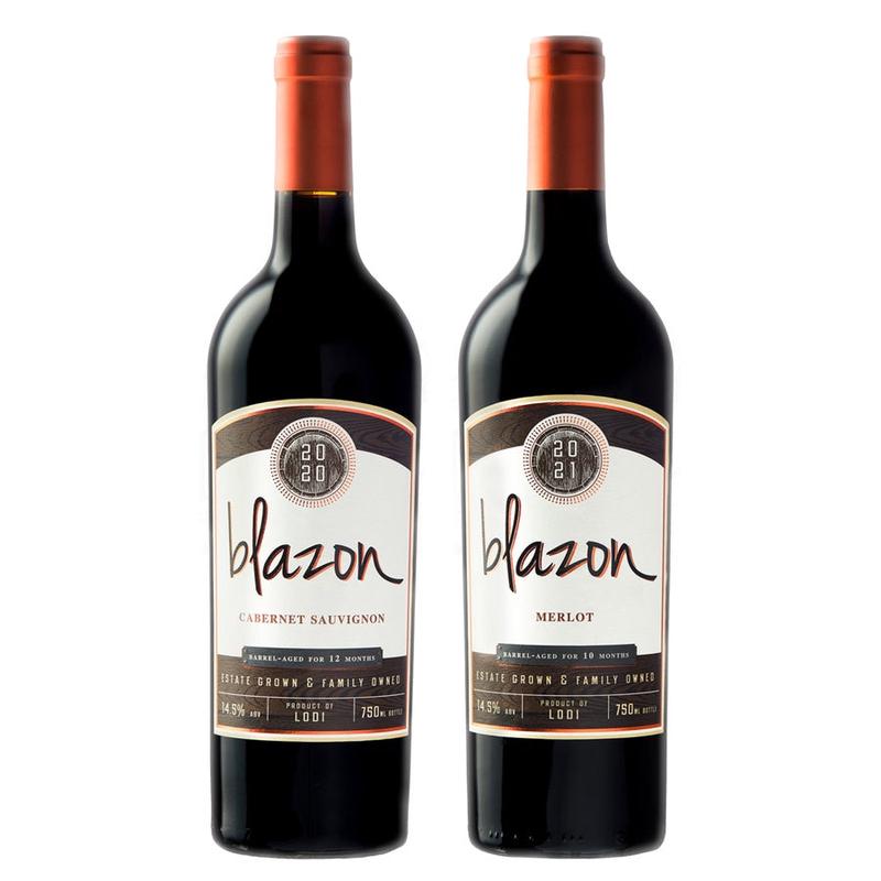 Blazon Cabernet Sauvignon & Blazon Merlot Bundle