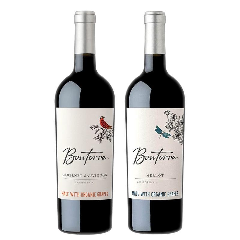 Bonterra Cabernet Sauvignon & Bonterra Merlot Bundle