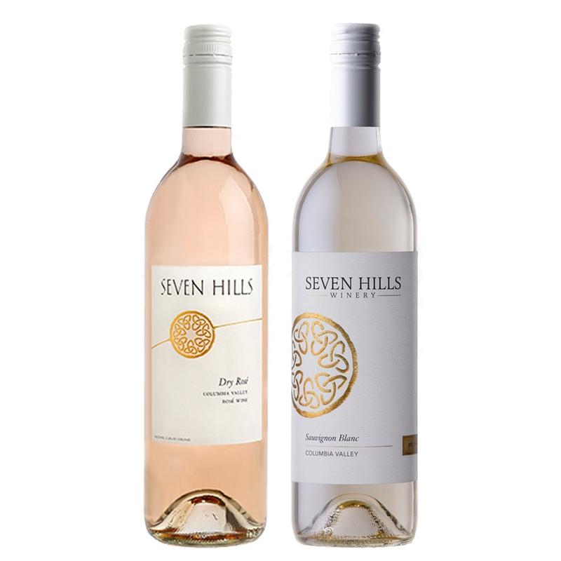 Seven Hills Winery 7 Hills Col Dry Rose & Seven Hills Winery Sauvignon Blanc Bundle
