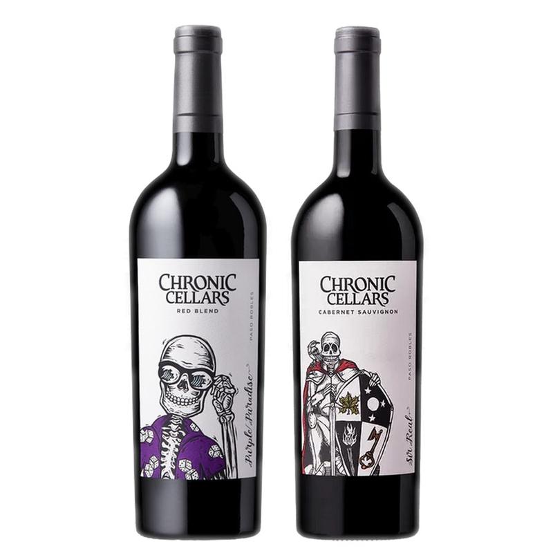 Chronic Cellars Purple Paradise Blend & Chronic Cellars Sir Real Cabernet Sauvignon Bundle