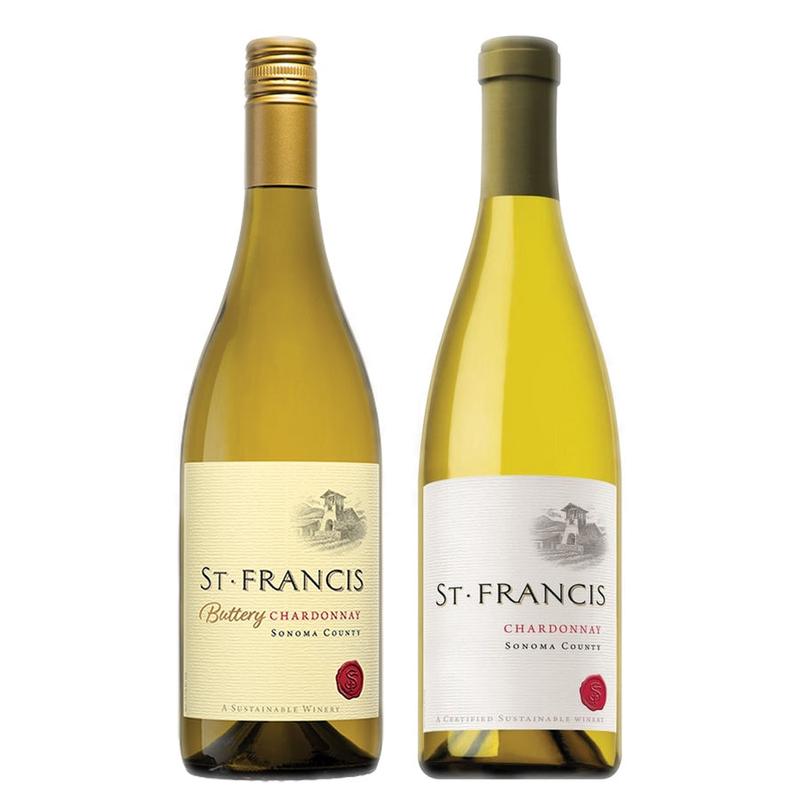 St. Francis Buttery Chardonnay & St. Francis Chardonnay Bundle