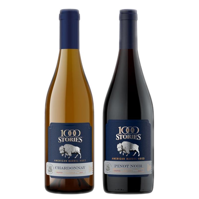 1000 Stories Amer Brl Age Chrd & 1000 Stories Bourbon-Barrel Aged Pinot Noir Bundle