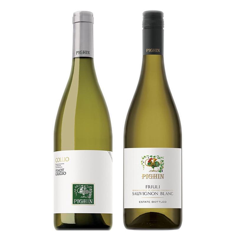 Pighin 2020 Collio Pinot Grigio & Pighin Sauvignon Blanc Bundle