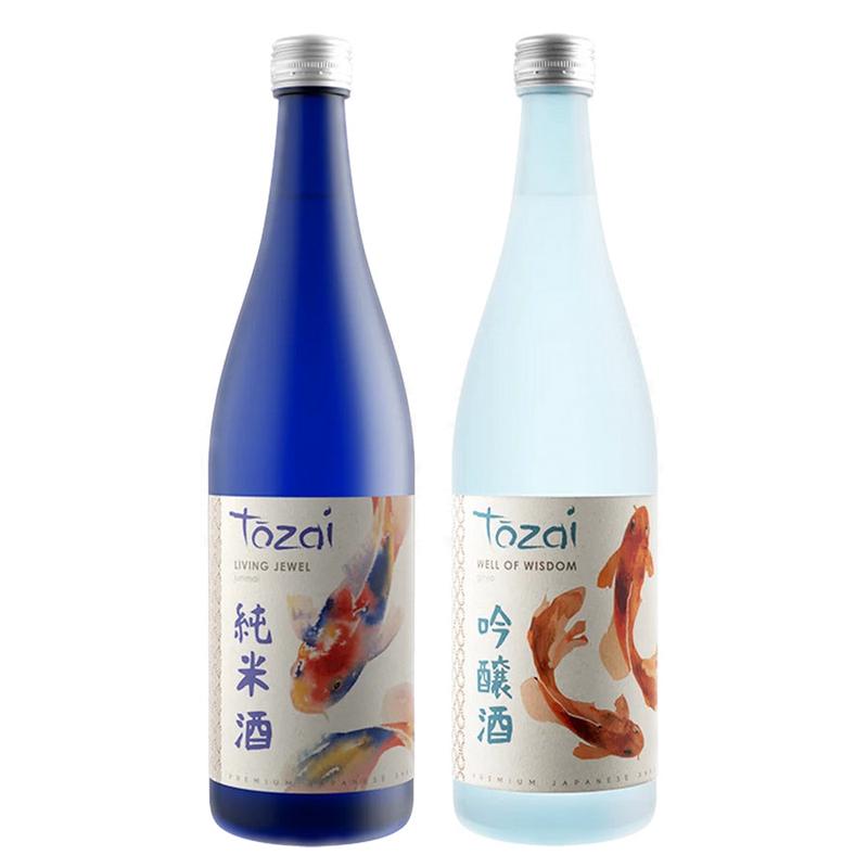 Tozai Living Jewel Junmai Sake & Tozai Well of Wisdom Sake Bundle