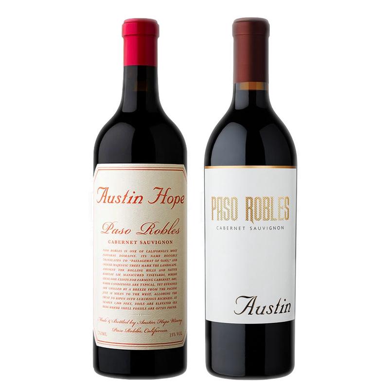 Austin Hope Paso Robles Cabernet Sauvignon & Austin Paso Robles Cabernet Sauvignon Bundle