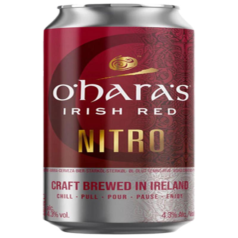 Carlow O'Hara's Irish Red Ale Nitro Can 440ml
