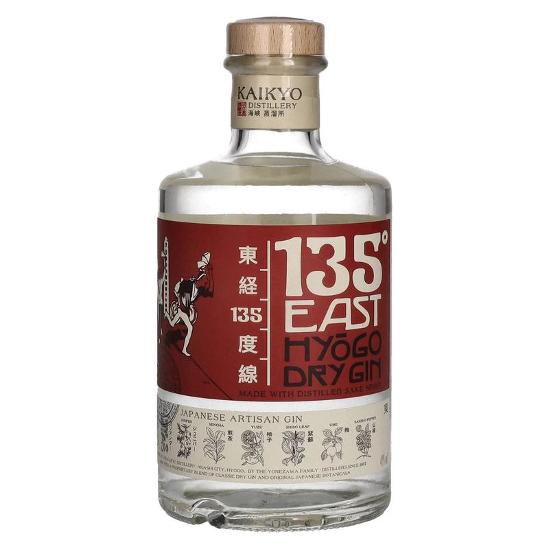 135 EAST Hyogo Dry Gin 42% Vol. 0,7l