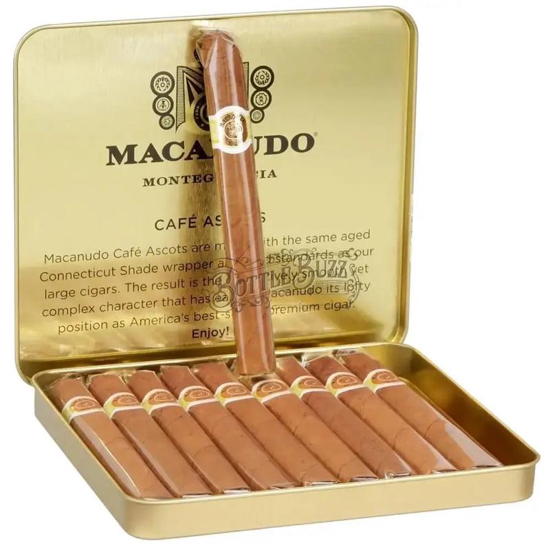 Macanudo Ascots Cafe 10pk Petit Corona (4 1/8x32)