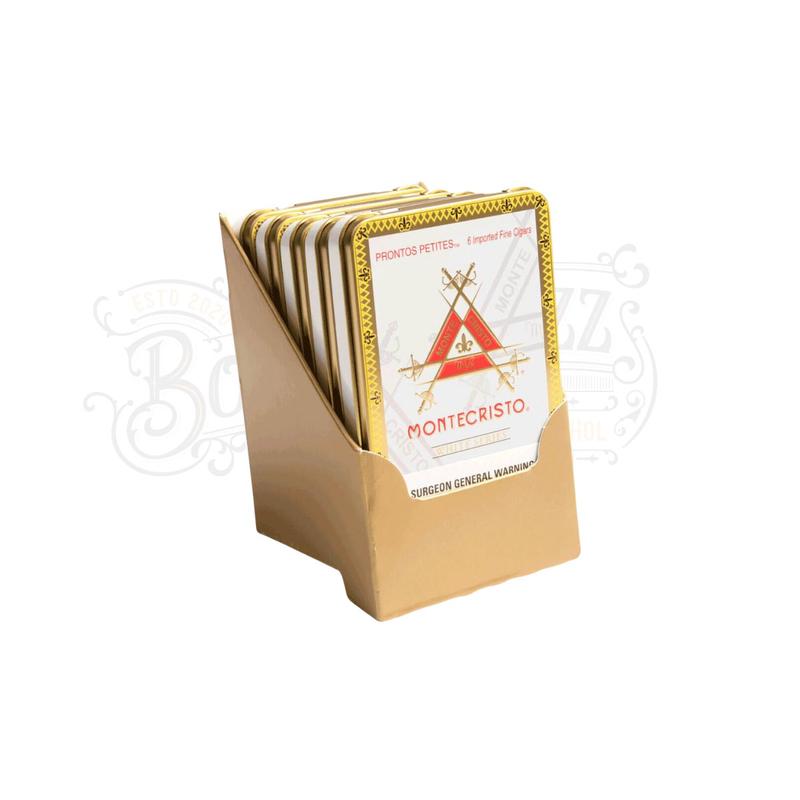 Monte Cristo White Prontos Petite 6pk Petit Corona (4x33)